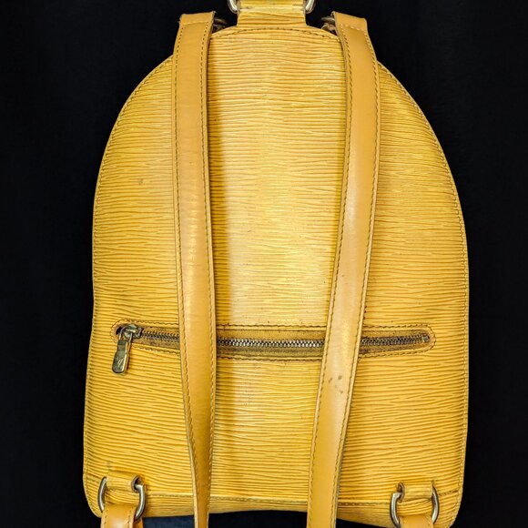 🔥BLOWOUT🔥 LOUIS VUITTON Epi Leather Yellow Mini Backpack - Picture 15 of 16